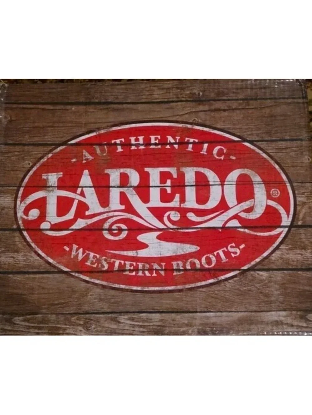 Laredo Western Boots Mens Hawk Cowboy Stitched Snip Toe Black 6860 NIB